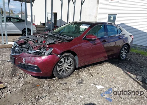 2015 Acura Tlx z USA, uszkodzony, nr VIN 19UUB1F37FA028627